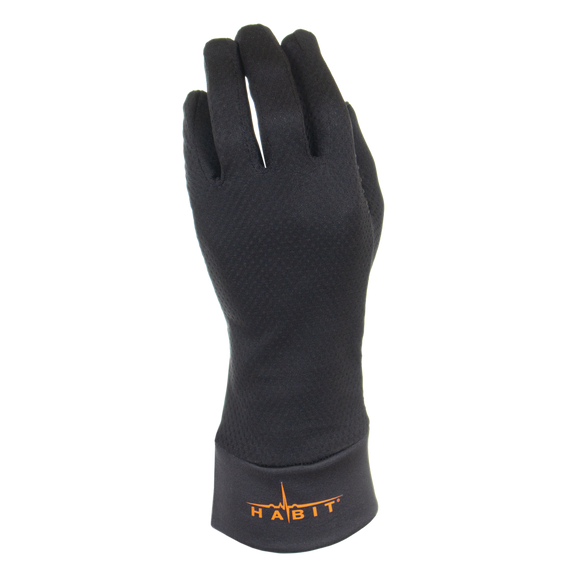 Habit Mesh Gripper Gloves - Black