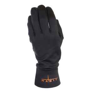 Habit Men's Spandex Gripper Gloves - Black